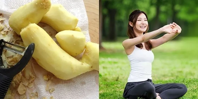 Sáng sớm ăn gừng,