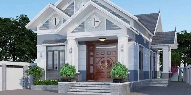 nhà cấp 4 đẹp mê li